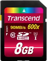 Transcend Ultimate karta SDHC Industrial 8 GB Class 10, UHS-I