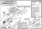 K4220 - nosič horního kufru Kappa - KAWASAKI ZZR 1100 (93-01)