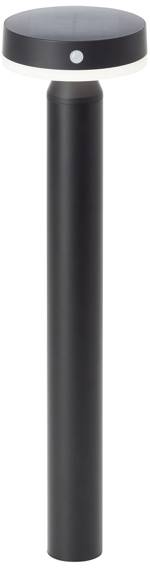 Brilliant G40442/06 Magua venkovní solární stojanové světlo s PIR senzorem LED modul pevně vestavěné LED 4 W černá