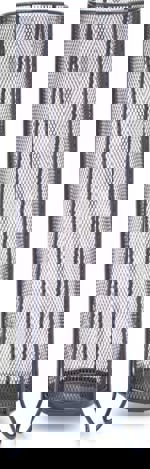 Stojan na deštníky, kovový, vysoký, antracit 17744