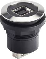 Vestavná zásuvka USB 2.0 zásuvka, vestavná RRJVA_USB_BA přední USB zásuvka typ B · zadní USB zásuvka typ A RRJVA_USB_BA Schlegel Množství: 1 ks