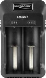 Ansmann Lithium 2 nabíječka akumulátorů Li-Ion, NiCd, NiMH 10340 , 10350 , 10440, 10500 , 12500 , 12650 , 13500 , 13650 , 14500, 14650 , 16340, 16650, 17650 ,