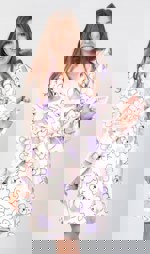 Dámský župan krátký s kapucí Méďa | Pyžama a Župany