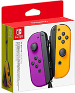 Ovladače Joy-Con - Neon Purple/Neon Orange