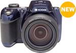 Kodak AZ528 digitální fotoaparát 16 Megapixel Zoom (optický): 52 x Midnight Blau akumulátor, blesk stabilizace obrazu, Wi-Fi, s vestavěným bleskem, integrovaný