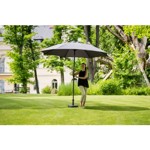 Slunečník - ALU 3/8/38 - šedý