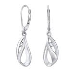 Dámské stříbrné náušnice ZAINA