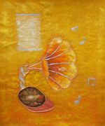 Obraz - Gramofon  cm