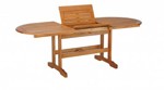 Zahradní stůl oválný Lake Deer 150/220x100x75cm