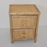 Komoda bambusová 2 zásuvky  SLEVA 34 %  | RYCHLÉ DODÁNÍ