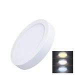 Solight LED mini panel CCT, přisazený, 12W, 900lm, 3000K, 4000K, 6000K, kulatý - WD170