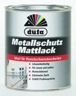 Düfa Kovářská barva KL - Metallschutz-Mattlack 0,75 L