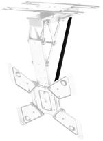 My Wall HL48MWL TV stropní držák ovládaný aplikací, stropní držák, otočný, naklápěcí, s pohonem, 58,4 cm (23) - 165,1 cm (65), HL48MWL