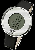 Dámské hodinky Kate – barevná kombinace nerez ocel / bílý ciferník / černý pásek