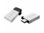 Transcend 16GB JetFlash 380S, USB 2.0, micro USB flash disk, OTG, malé rozměry, stříbrně obarvený kov