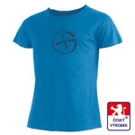 Pánské bambusové tričko GEO (azurová/M) (bambusové tričko)