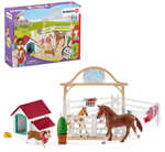 SCHLEICH Hostující koně, Hannah s fenkou Ruby