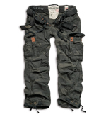 Kalhoty PREMIUM VINTAGE BLACK CAMO