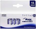 Akyga AAA LR03 mikrotužková baterie AAA alkalicko-manganová 1300 mAh 1.5 V 10 ks