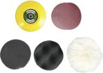 Kunzer 7PMZ08 Leštící kotouče / brusné kotouče Sada příslušenství 75 mm