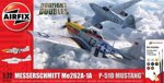 * Airfix Gift Set letadla A50183 Messerschmitt Me262 & P-51D Mustang Dogfight Double 1:72