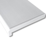 PVC parapet RS, Alfa folie - Bílý A01 250mm