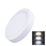 Solight LED mini panel CCT, přisazený, 18W, 1530lm, 3000K, 4000K, 6000K, kulatý - WD172
