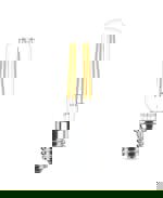 LED žárovka Philips Classic 40W T25L E14 čirá, do digestoře