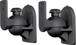 SpeaKa Professional držák na reproduktory naklápěcí, nakláněcí Vzdálenost od stěny (max.): 6.4 cm černá 1 pár