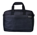 d&amp;n Textilní aktovka - taška na notebook 5617-01 černá