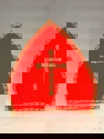 Mikuláš čepice červená