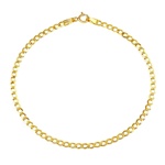 Zlatý náramek CURB PANCR 2,7 mm - Y