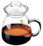 Konvička Jana, skleněná 1,3l, víčko - čajová