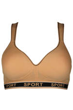 Action Sport podprsenka bez kostic 2139 85C béžová