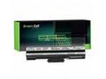 Green Cell Battery VGP-BPS13 VGP-BPS21A VGP-BPS21B for Sony Vaio VGN-FW PCG-31311M 3C1M 81112M 81212M (Black)