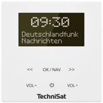 TechniSat DIGITRADIO UP 55, weiß rádio do zásuvky DAB plus , FM Bluetooth  včetně reproduktoru, funkce alarmu bílá