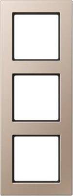 Jung 3násobný rámeček champagne AC583CH 1 ks