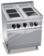 Elektrický sporák s troubou Bertos E7PQ4+FE