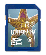 8GB Secure Digital SDHC Kingston class 6 Ultimate