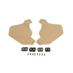 Chrániče tváří pro helmy s kolejnicí 2 kusy PÍSKOVÉ DESERT