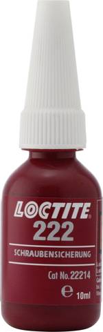 LOCTITE® 222 267358 zajištění šroubů Pevnost: nižší 10 ml