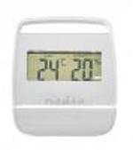 Teploměr s vlhkoměrem Nedis WEST100WT, interiérový