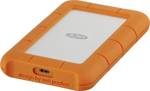 LaCie Rugged, Rugged, 1 TB, externí HDD 6,35 cm (2,5), USB-C®, stříbrná, oranžová, STFR1000800