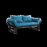 Karup Pohovka na trvalé spaní Edel 80x200 SMRK / BOROVICE - Bílá