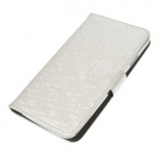 Pouzdro BOOK GLAMMY velikost M 4"- 4,5" bílé