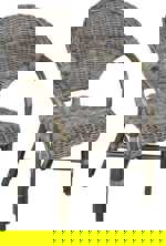 PETRA ratanové křeslo - šedivý ratan | RYCHLÉ DODÁNÍ