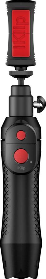 IK Multimedia iKlip Grip Pro selfie tyč 9.1 cm 1/4palcové černá s Bluetooth