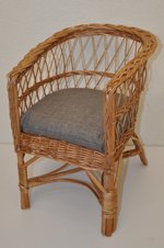 Křesílko Rudnik dětské - polstr šedý | RYCHLÉ DODÁNÍ