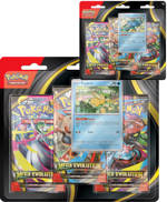 Pokémon TCG: ME01 Mega Evolution 3 pack Blister Booster 2 druhy