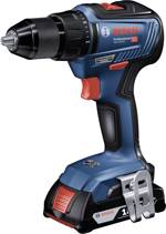Bosch Professional GSR 18V-55 aku vrtací šroubovák, 18 V, 4.0 Ah Li-Ion kufřík, vč. 2x aku, 06019H5204
